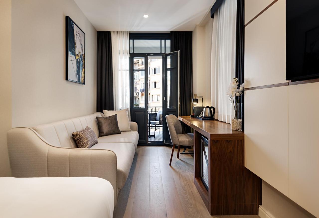 Gleam Collection Hotel Provincia di Provincia di Istanbul Esterno foto A typical room at the hotel